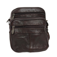 Borseta barbati din piele naturală 990 culoare maro