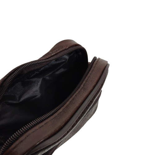 Borseta barbati din piele naturală 990 culoare maro