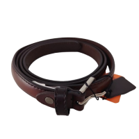 Curea damă din piele naturală CVV80014, culoare maro