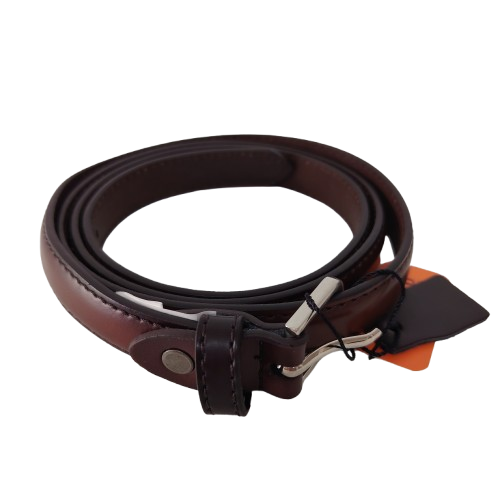 Curea damă din piele naturală CVV80014, culoare maro