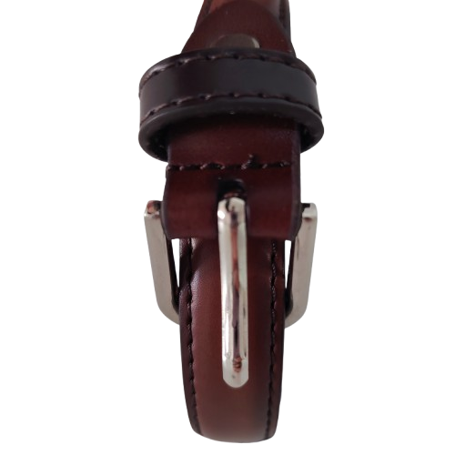 Curea damă din piele naturală CVV80014, culoare maro