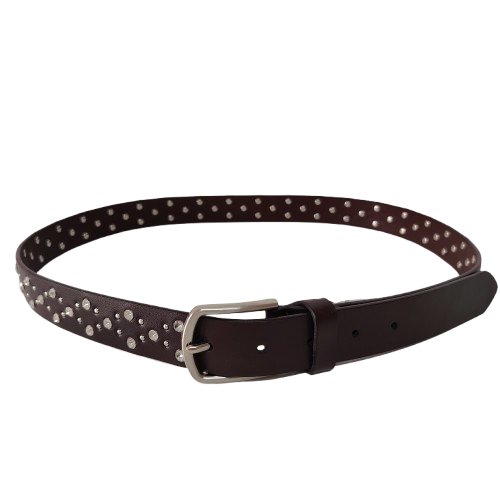 Curea damă din piele naturală CVV80208, culoare maro