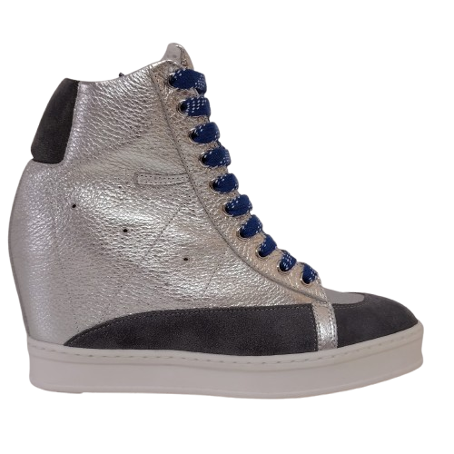 Sneakers dama FIORANGELO - F6601 din piele naturala, culoare gri