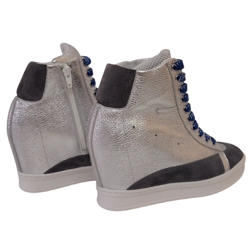 Sneakers dama FIORANGELO - F6601 din piele naturala, culoare gri