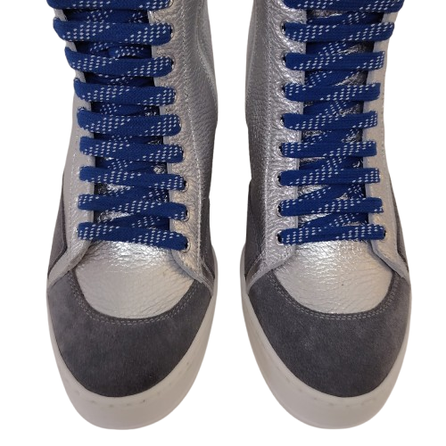 Sneakers dama FIORANGELO - F6601 din piele naturala, culoare gri