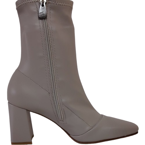Botine dama FIORANGELO - F5053 din piele naturala elastică nappa, culoare gri