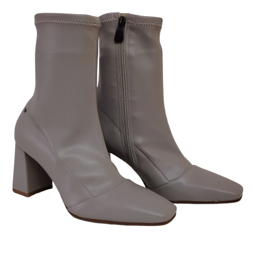 Botine dama FIORANGELO - F5053 din piele naturala elastică nappa, culoare gri
