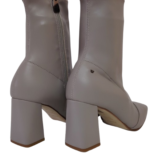 Botine dama FIORANGELO - F5053 din piele naturala elastică nappa, culoare gri