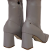 Botine dama FIORANGELO - F5053 din piele naturala elastică nappa, culoare gri