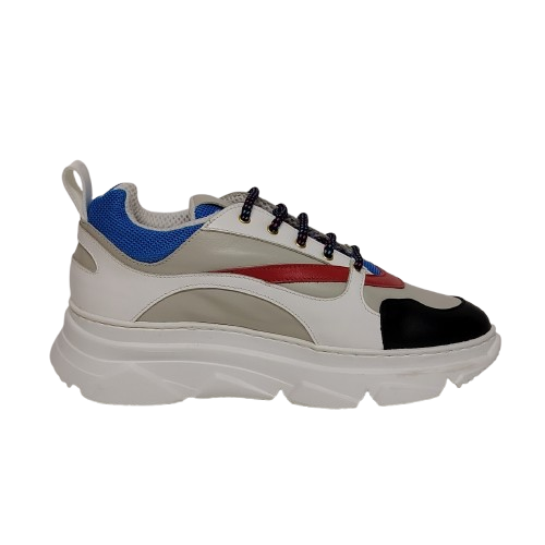 Sneakers dama FIORANGELO - F1537 din piele naturala nappa, culoare multicolor