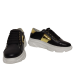 Sneakers dama FIORANGELO din piele naturala nappa, culoare negru