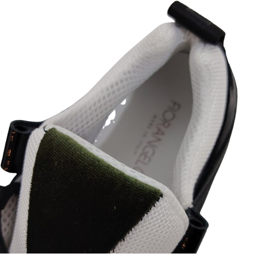 Sneakers dama FIORANGELO - F7401 din piele naturala nappa si velur, culoare negru