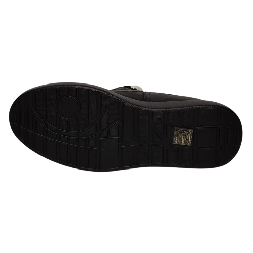 Sneakers dama FIORANGELO - F7401 din piele naturala nappa si velur, culoare negru