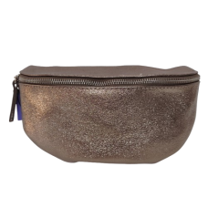 Geantă damă din piele naturală 7001, culoare bronz