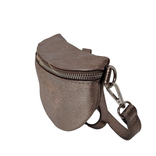 Geantă damă din piele naturală 7001, culoare bronz Geantă damă din piele naturală 7001, culoare bronz