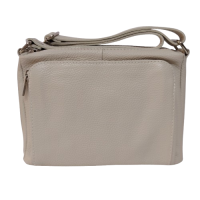 Geantă damă din piele naturală 5542, culoare beige