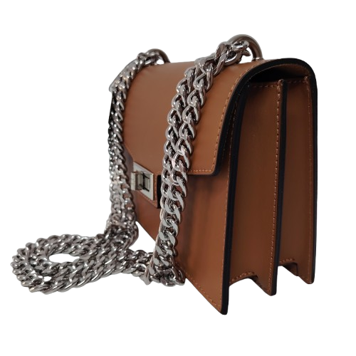 Geantă damă din piele naturală 6459, culoare cognac Geantă damă din piele naturală 6459, culoare cognac