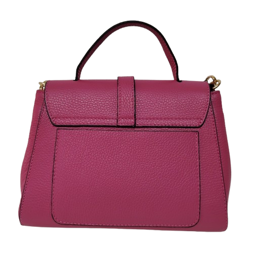 Geantă damă din piele naturală 5606, culoare fuxia