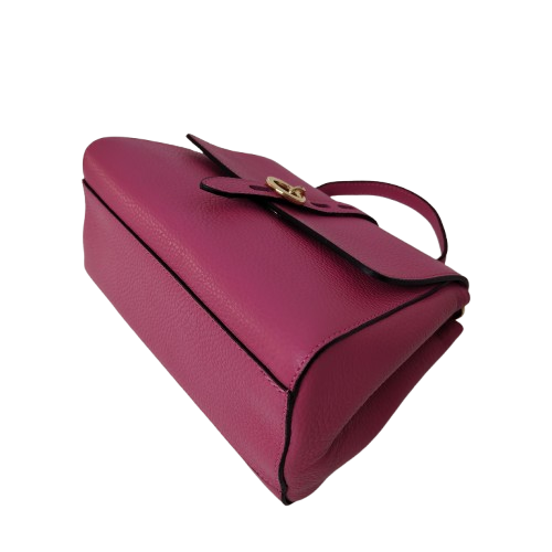 Geantă damă din piele naturală 5606, culoare fuxia