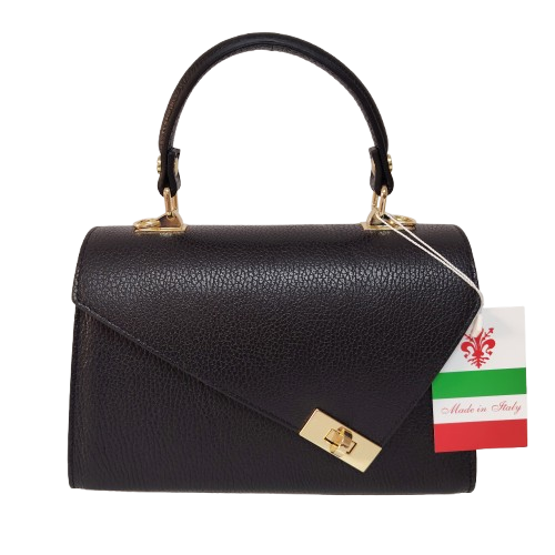 Geantă damă din piele naturală 6599, culoare negru Geantă damă din piele naturală 6599, culoare negru