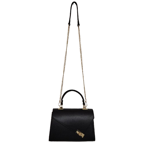 Geantă damă din piele naturală 6599, culoare negru Geantă damă din piele naturală 6599, culoare negru