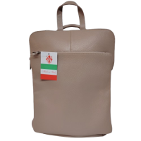 Rucsac damă din piele naturală 5220, culoare cipria