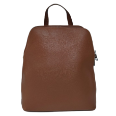 Rucsac damă din piele naturală 6226, culoare cognac