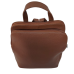Rucsac damă din piele naturală 6226, culoare cognac