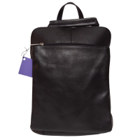 Rucsac damă din piele naturală 5220, culoare negru