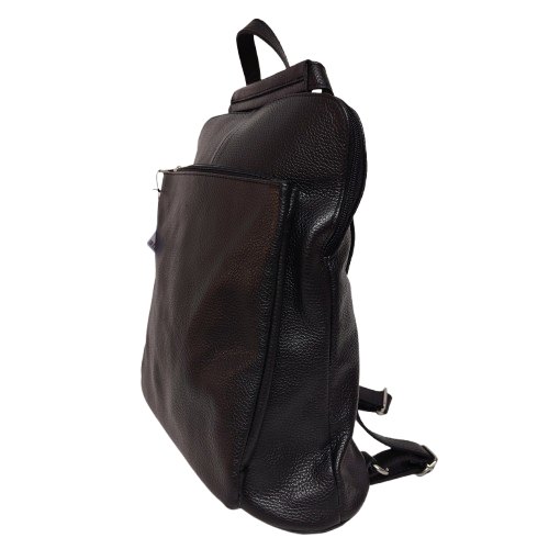 Rucsac damă din piele naturală 5220, culoare negru
