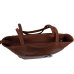 Shopper damă din piele naturală 52822, culoare cognac Shopper damă din piele naturală 52822, culoare cognac