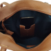 Shopper damă din piele naturală 52822, culoare cognac Shopper damă din piele naturală 52822, culoare cognac