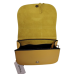 Geantă damă din piele naturală 39783-38, culoare galben