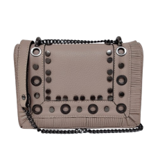 Geantă damă din piele naturală 39517-32, culoare nude