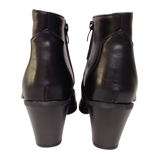 Ciocate dama A9611 din piele ecologica, culoare negru