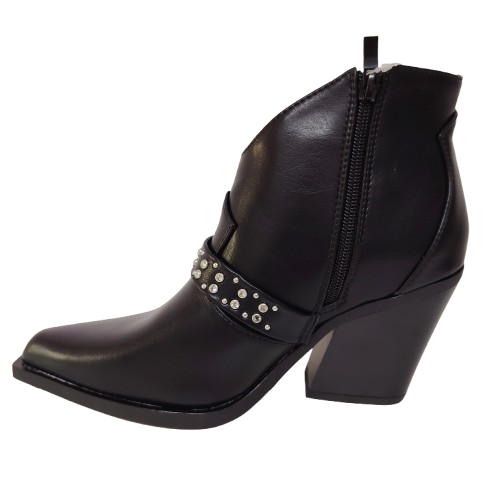 Ciocate dama A9611 din piele ecologica, culoare negru