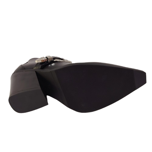 Ciocate dama A9611 din piele ecologica, culoare negru