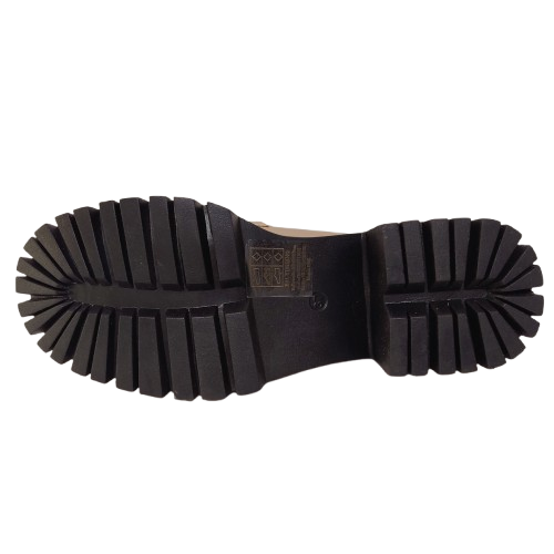 Mocasini dama din piele ecologica, culoare khaki