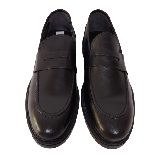 Pantofi barbati din piele naturală, culoare negru