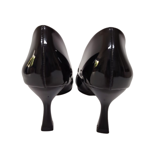 Pantofi dama HF-30 din piele ecologica culoare negru