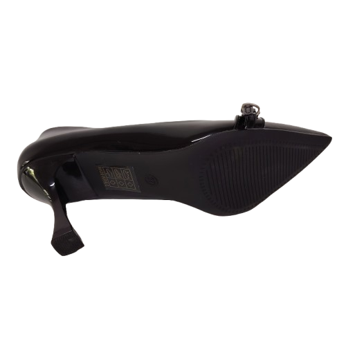 Pantofi dama HF-30 din piele ecologica culoare negru