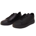 Sneakers barbati din piele naturală, culoare negru