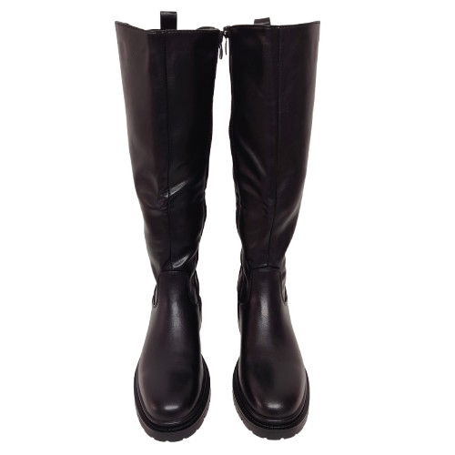 Cizme dama GA-038 din piele ecologica, culoare negru