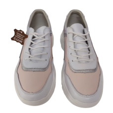 Sneakers dama LA BOTTINE SOURIANTE din piele naturala, culoare roz