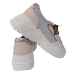 Sneakers dama LA BOTTINE SOURIANTE din piele naturala, culoare roz