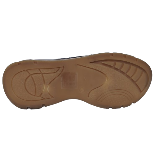 Mocasini dama din piele ecologica, culoare maro - talpa vintage