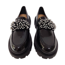 Mocasini dama H83 din piele ecologica, culoare negru