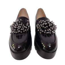 Mocasini dama SA9982 din piele ecologica, culoare negru