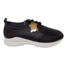 Sneakers dama LA BOTTINE SOURIANTE 5065 din piele naturala, culoare negru