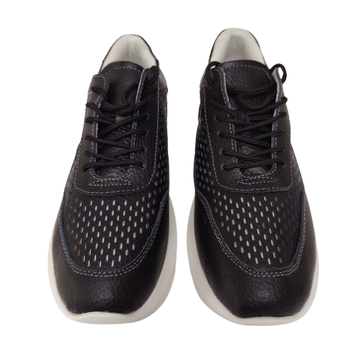 Sneakers dama LA BOTTINE SOURIANTE 5068 din piele naturala, culoare negru